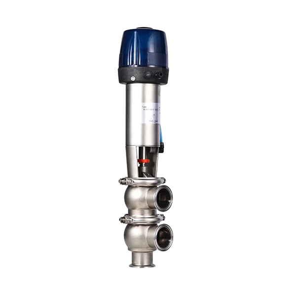 Sanitary Stainless Steel Intelligent Pneumatic Reversing Valve