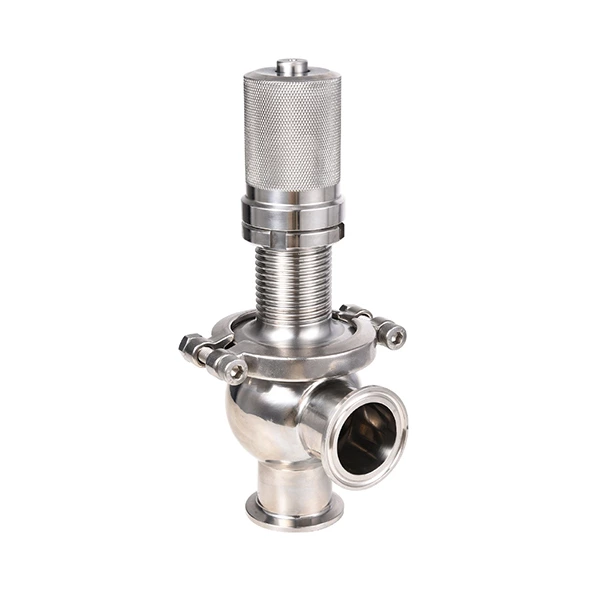 Sanitary Stainless Steel Pressure Relief Safety Valve