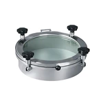 Sanitary Stainless Steel Manhole Cover With Sight Glass