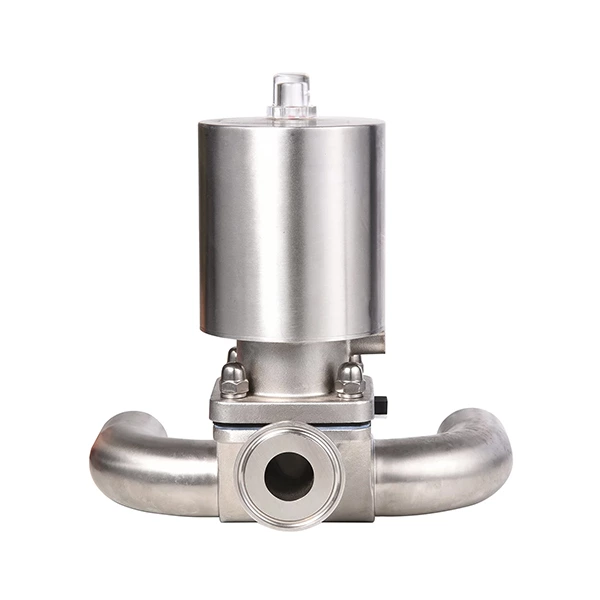 Sanitary Stainless Steel Pneumatic U-Type Diaphragm Valve