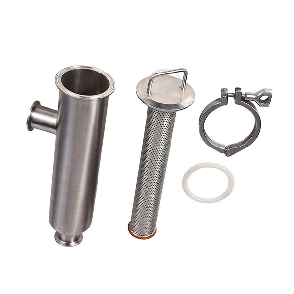 Sanitary Stainless Steel Angle Filter