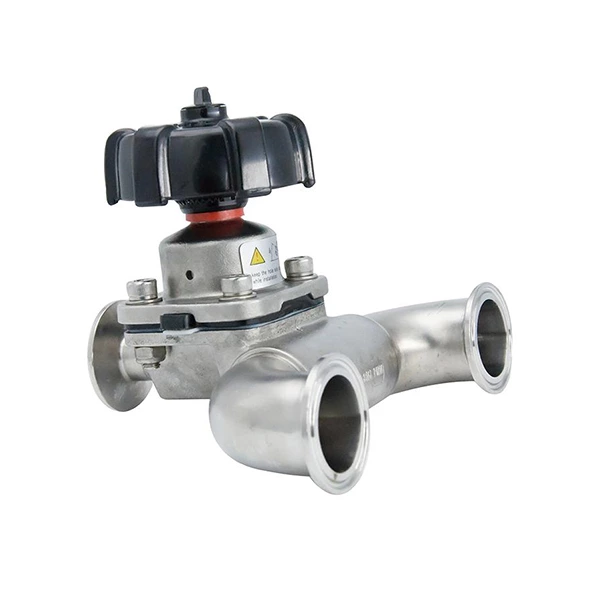 Sanitary Stainless Steel U-Type Clamp Diaphragm Valve