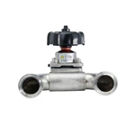 Sanitary Stainless Steel U-Type Clamp Diaphragm Valve