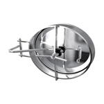 Sanitary Stainless Steel Oval Manhole Cover