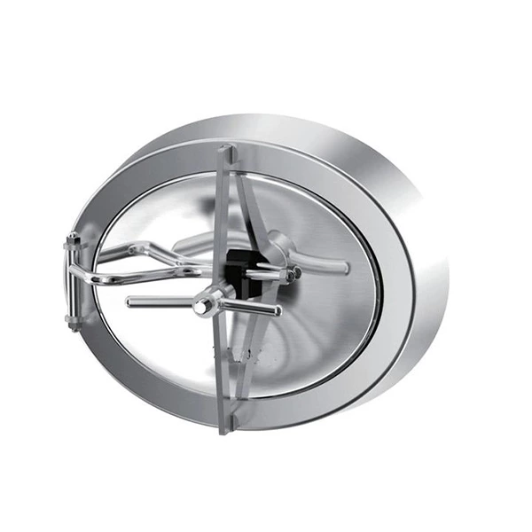 Sanitary Stainless Steel Oval Manhole Cover