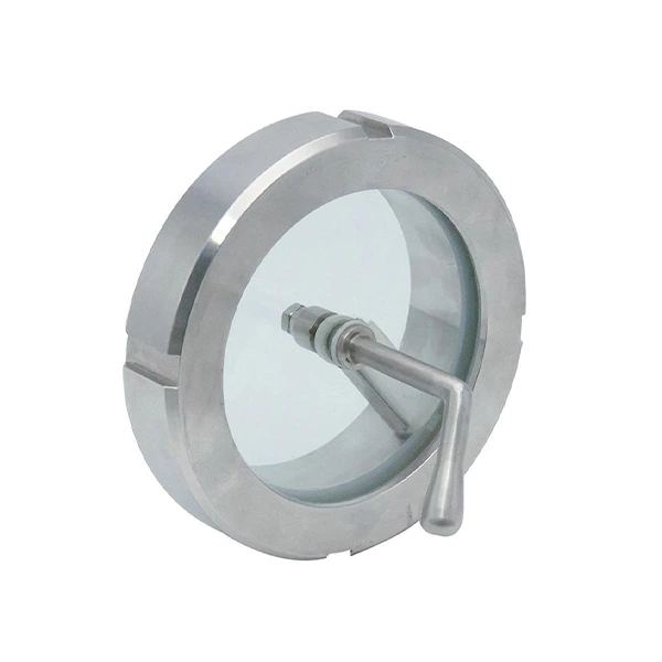 Sanitary Stainless Steel Sight Glass With Wiper