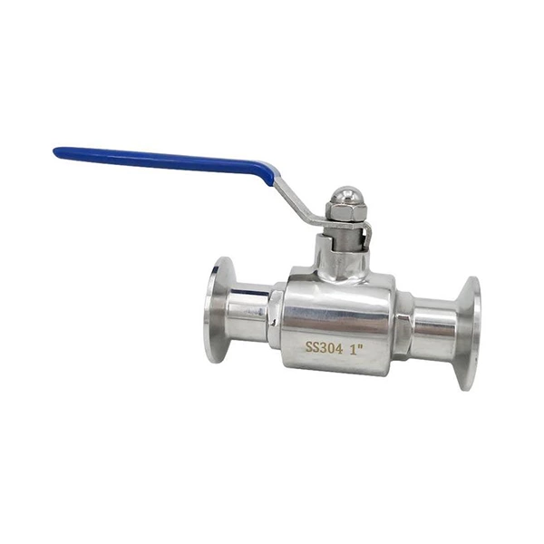 Sanitary Stainless Steel Straight-Through Manual Ball Valve