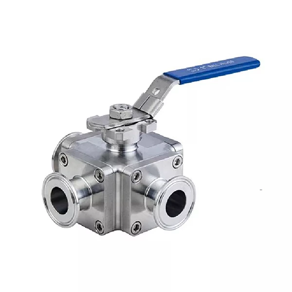 Stainless Steel Three-way Non-Retention Ball Valve