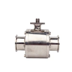 Stainless Steel Sanitary Full-Bore Non-Retention Ball Valve