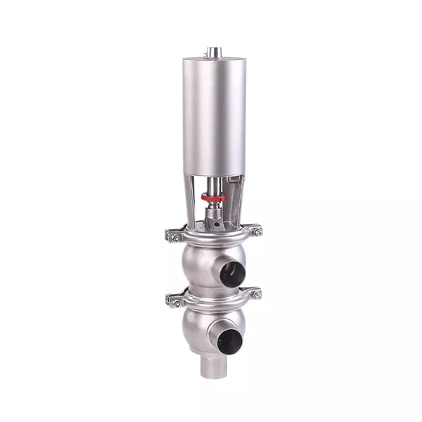 Sanitary Stainless Steel Pneumatic Reversing Valve