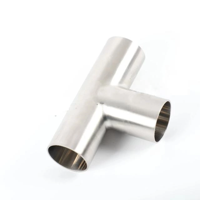 Sanitary Stainless Steel Equal Diameter Tee