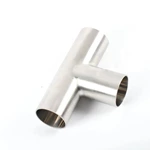 Sanitary Stainless Steel Equal Diameter Tee