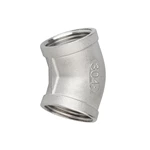 Stainless Steel NPT/BSPT Female/Male Thread 45 Degree Elbow