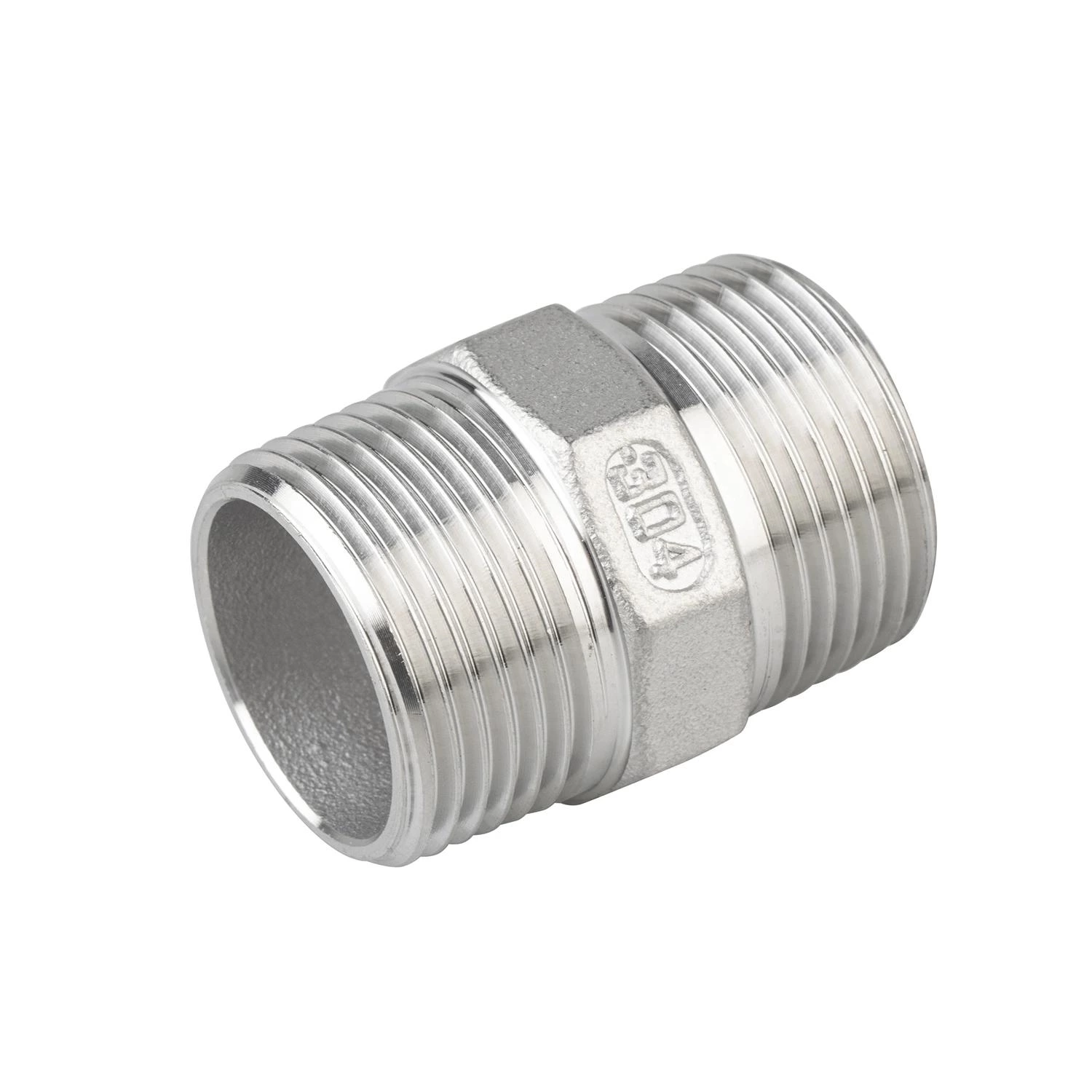 Stainless Steel Hexagonal Male Thread Connector