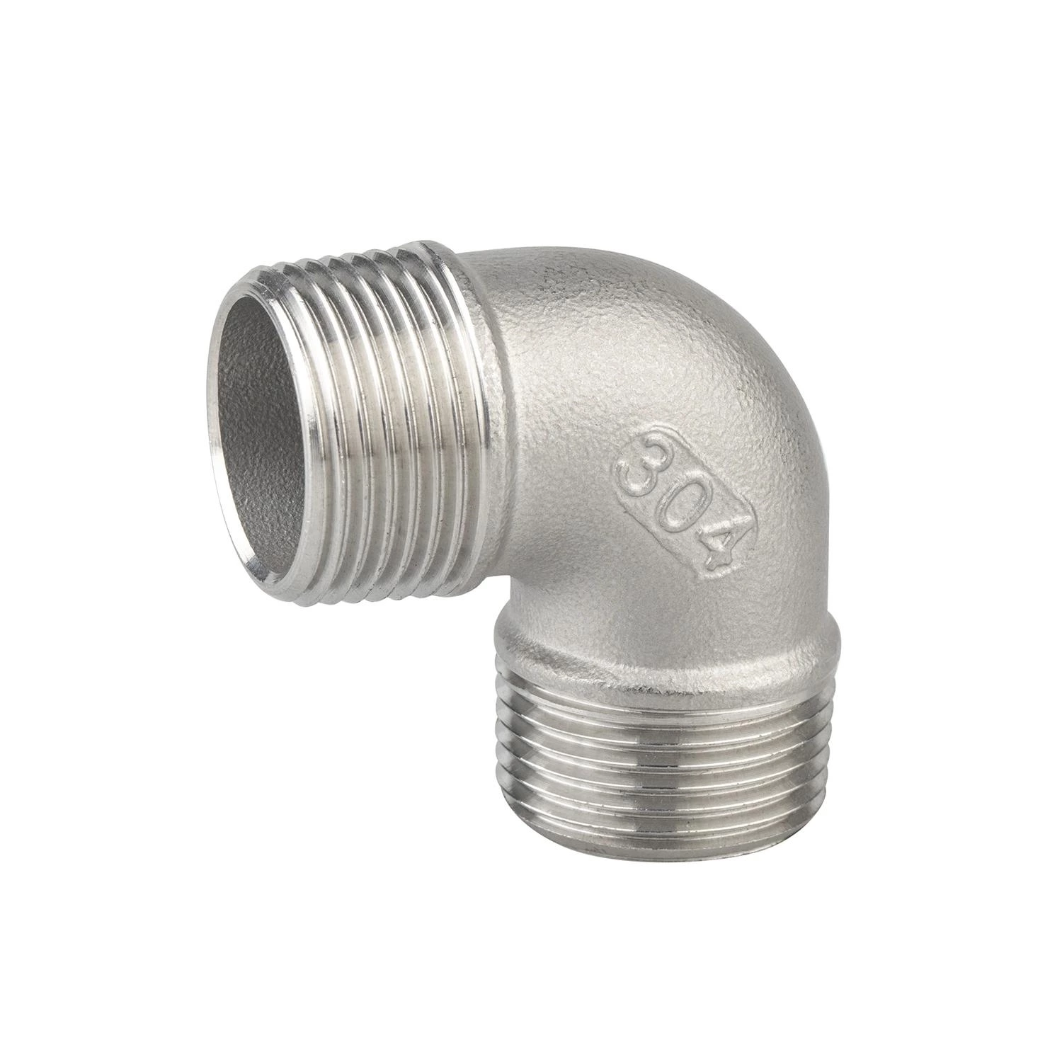 Stainless Steel External Thread 90 Degree Elbow