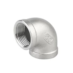 Stainless Steel NPT/BSPT Female/Male Thread 90 Degree Elbow