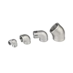 Stainless Steel NPT/BSPT Female/Male Thread 90 Degree Elbow