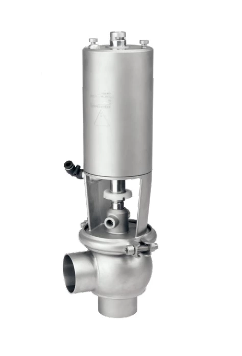 Sanitary Stainless Steel Pneumatic Stop Valve