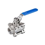 Stainless Steel 3Pcs Ball Valve