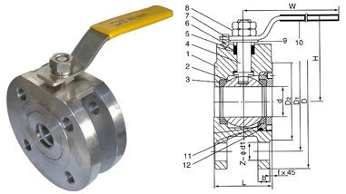 Wafer Ball Valve